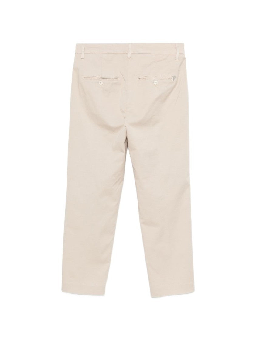 Dondup Oatmeal Beige Concealed Closure Jeans