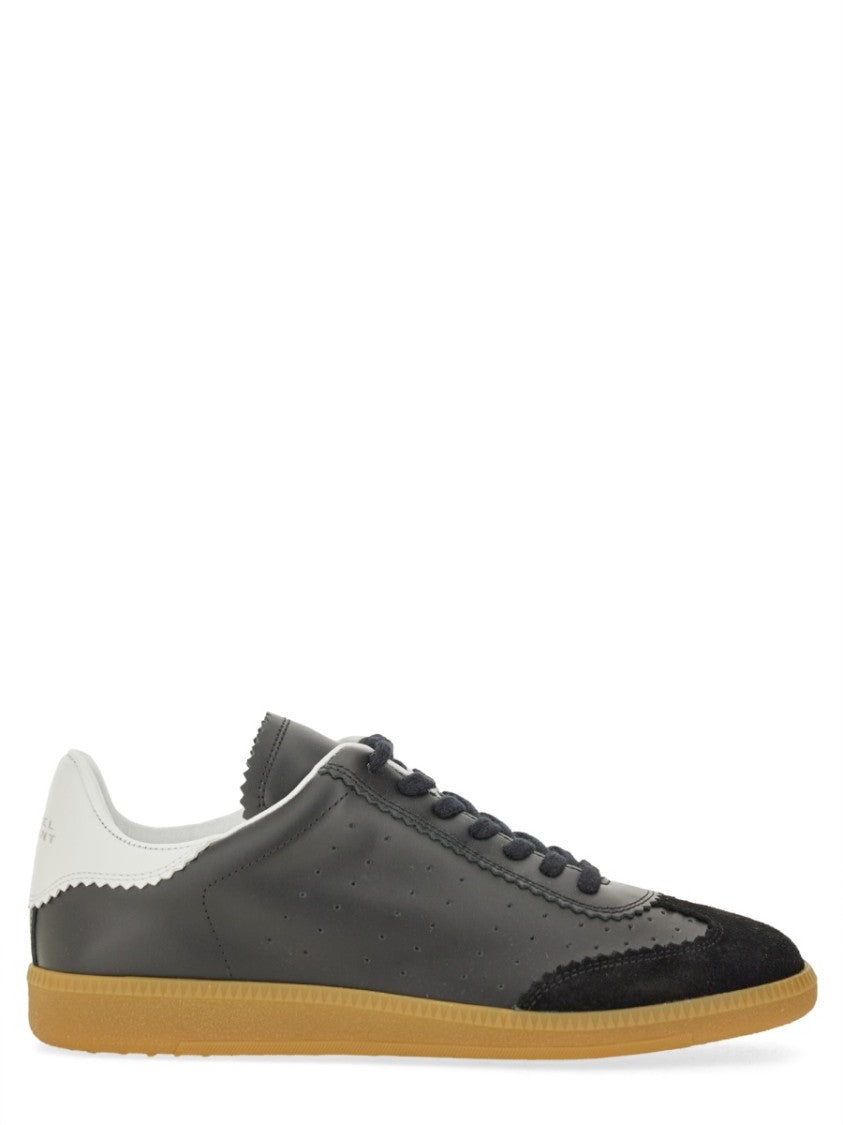 Isabel Marant Bryce Perforated Low-Top Cow Leather Sneakers