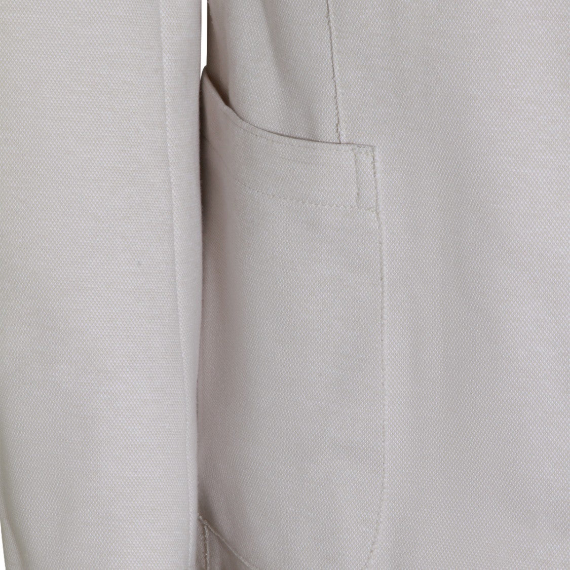 Eleventy Tailored Sand Jacket With Hoodie
