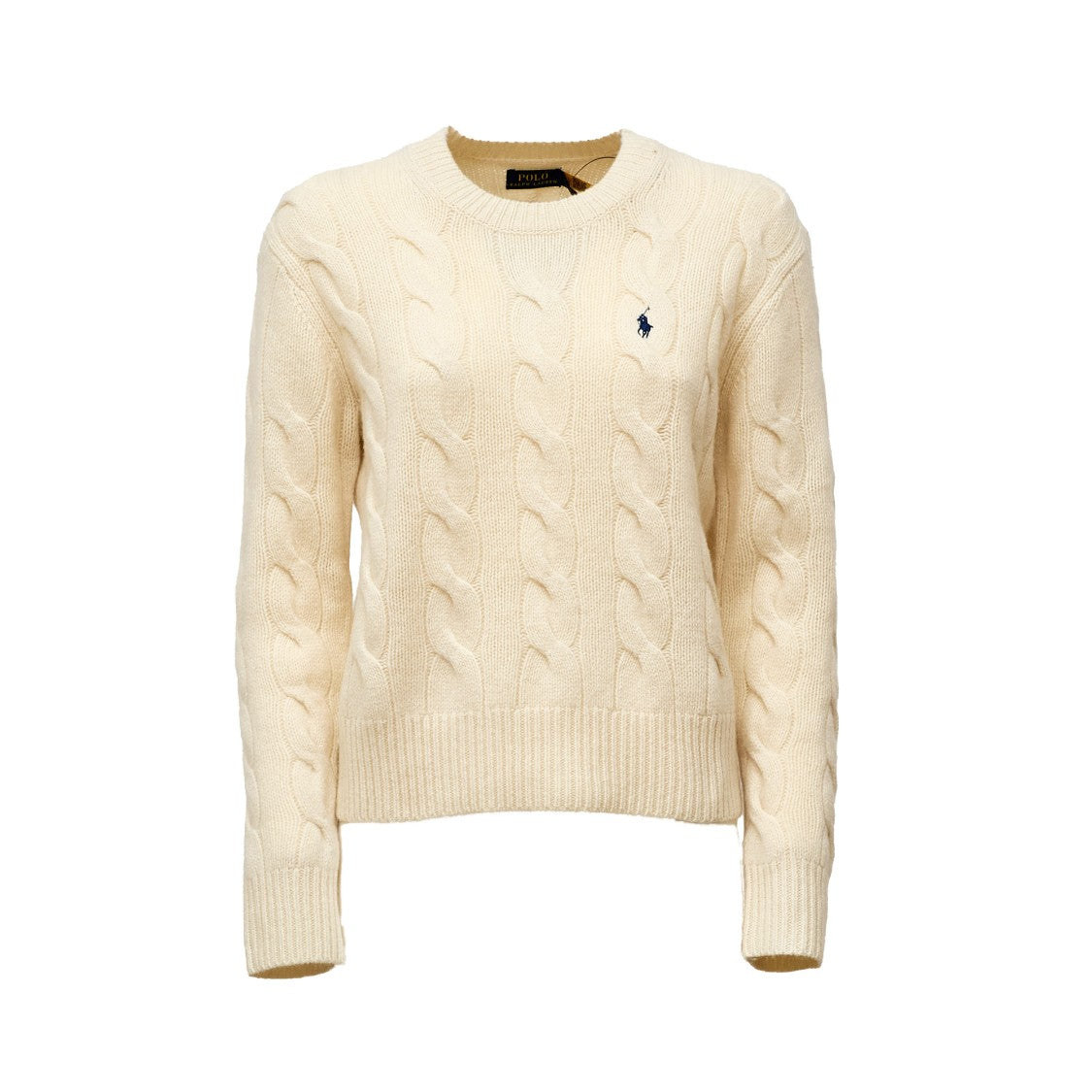 Polo Ralph Lauren Cable Knit Crewneck Wool-Blend Sweater