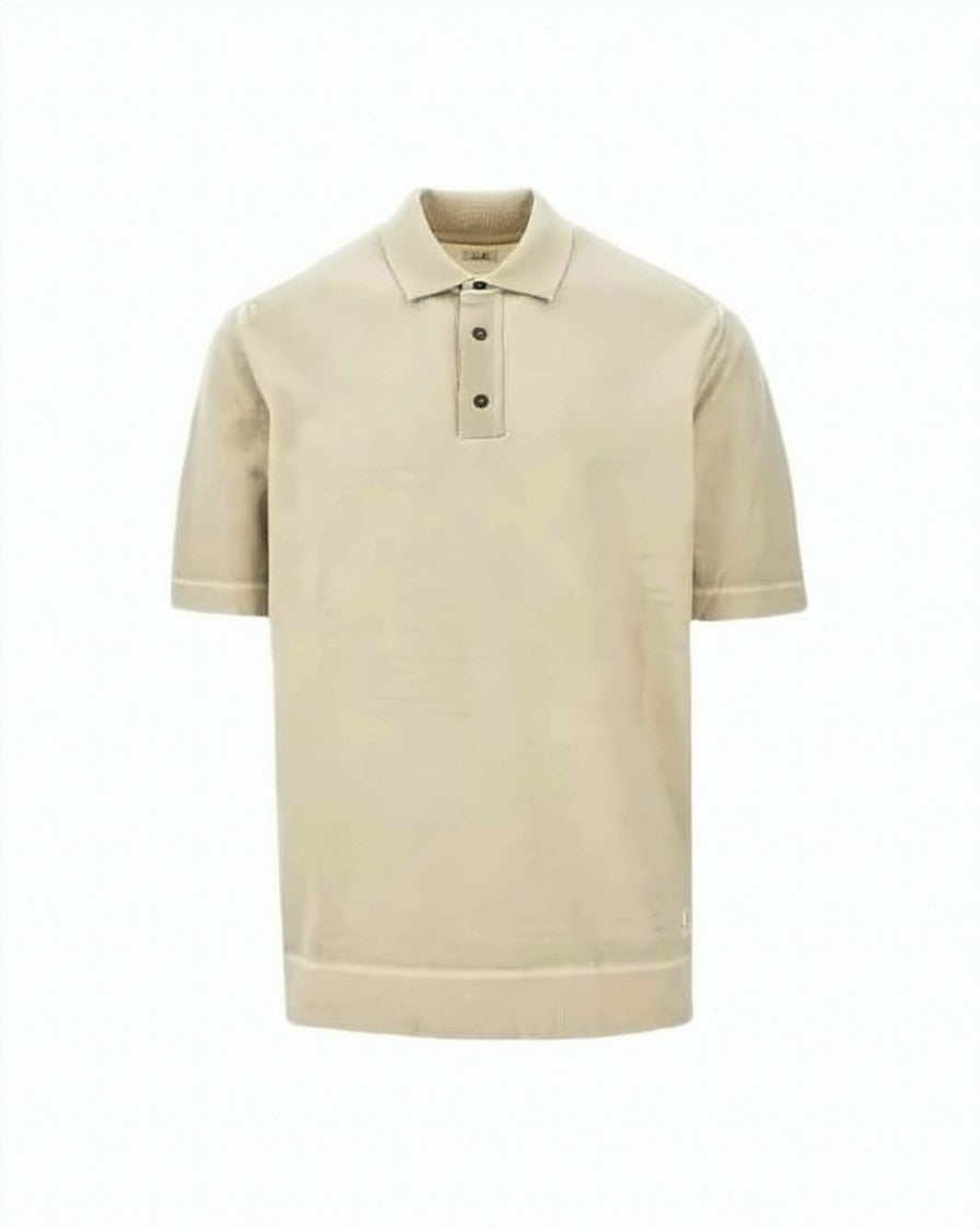 C.P. Company Short-Sleeved Polo Shirt With Classic Collar