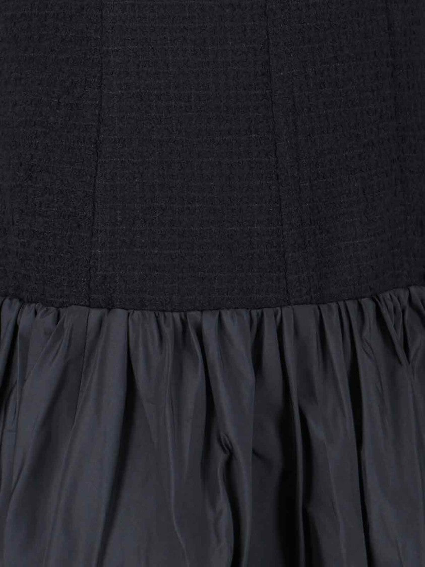 Patou Classic Black Dress With Minimalistic Silhouette