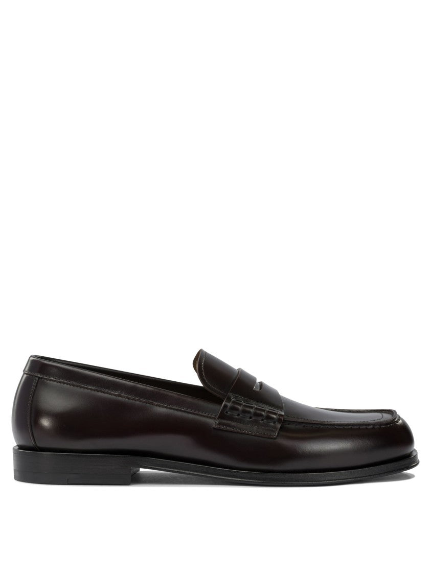Henderson Baracco Glossy Leather Loafers