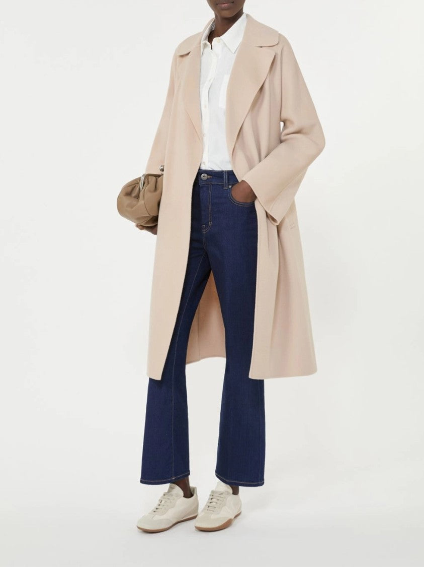 Weekend Civada Single Breasted Classic Wool Overcoat