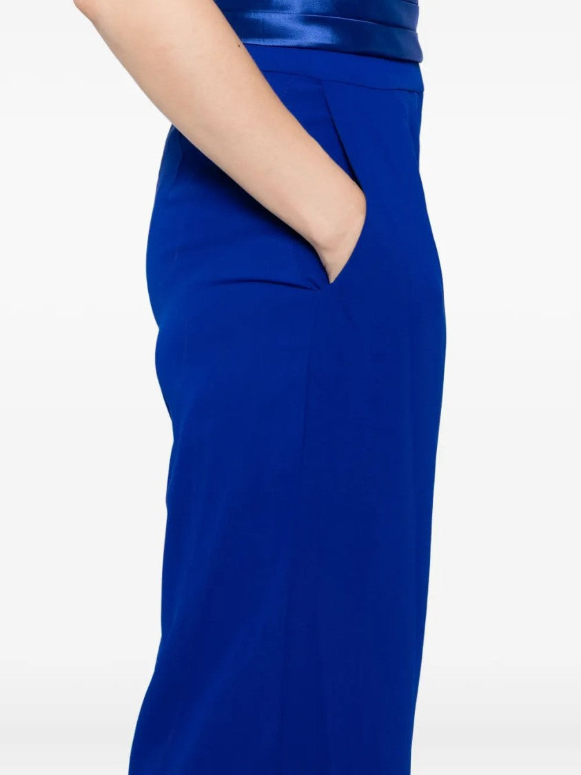 Saiid Kobeisy Straight-Cut Tailored Pants With High Waist Design