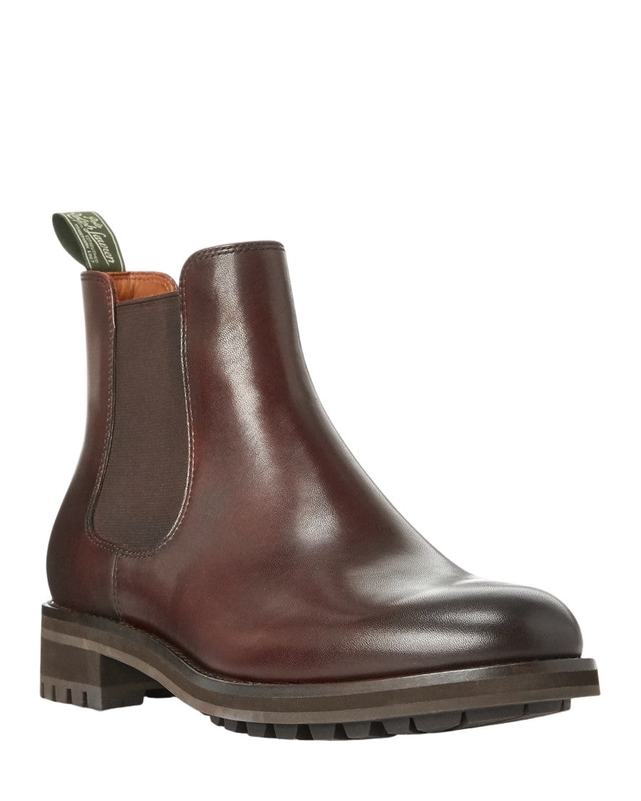 Polo Ralph Lauren Bryson Chls-Boots-Casual Ankle Boots With Polished Leather