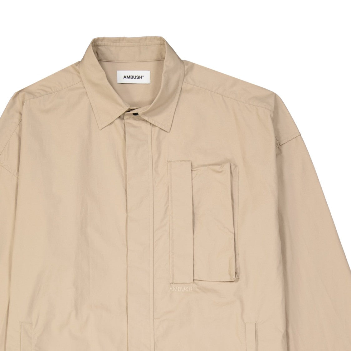 Ambush Beige Cotton Shirt