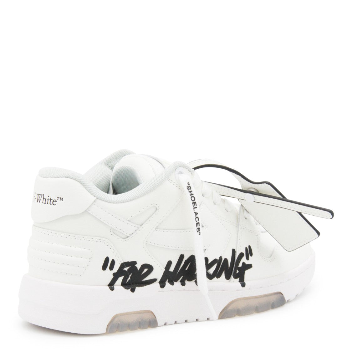 Off-White White Leather Out Of Office Sneakers