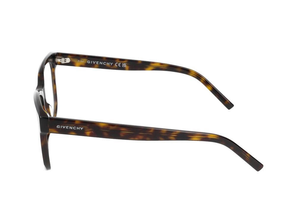 Givenchy Tortoiseshell Oversized Square Eyeglasses