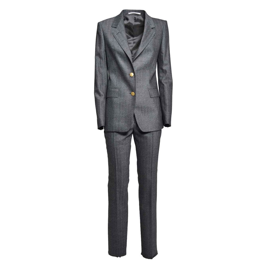 Tagliatore Grey Houndstooth Wool And Cashmere Paris Set