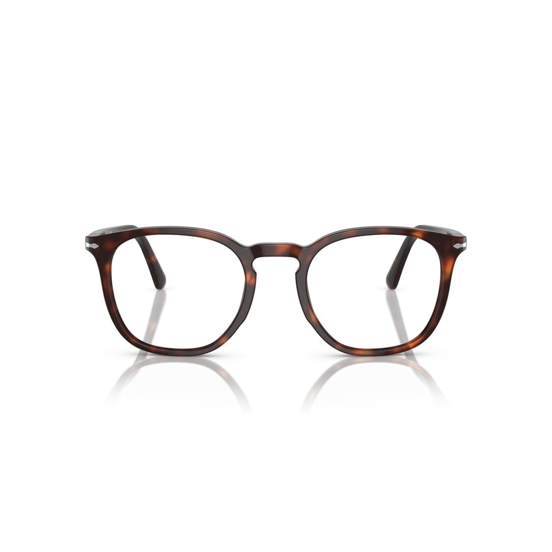 Persol 0Po3318v Tortoiseshell Acetate Eyeglasses With Keyhole Bridge