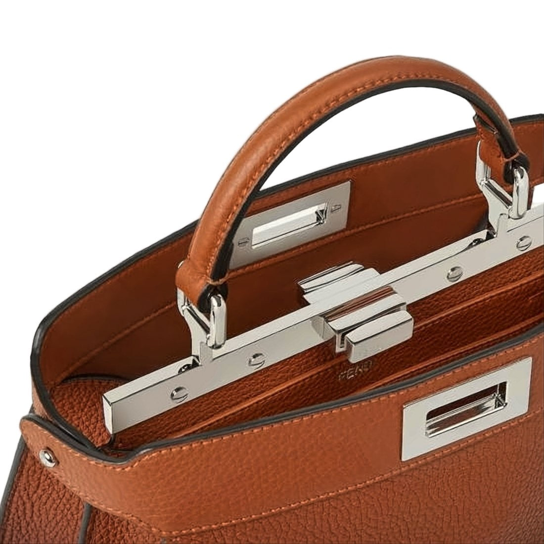 Fendi Gradient Calf Leather Shoulder Bag