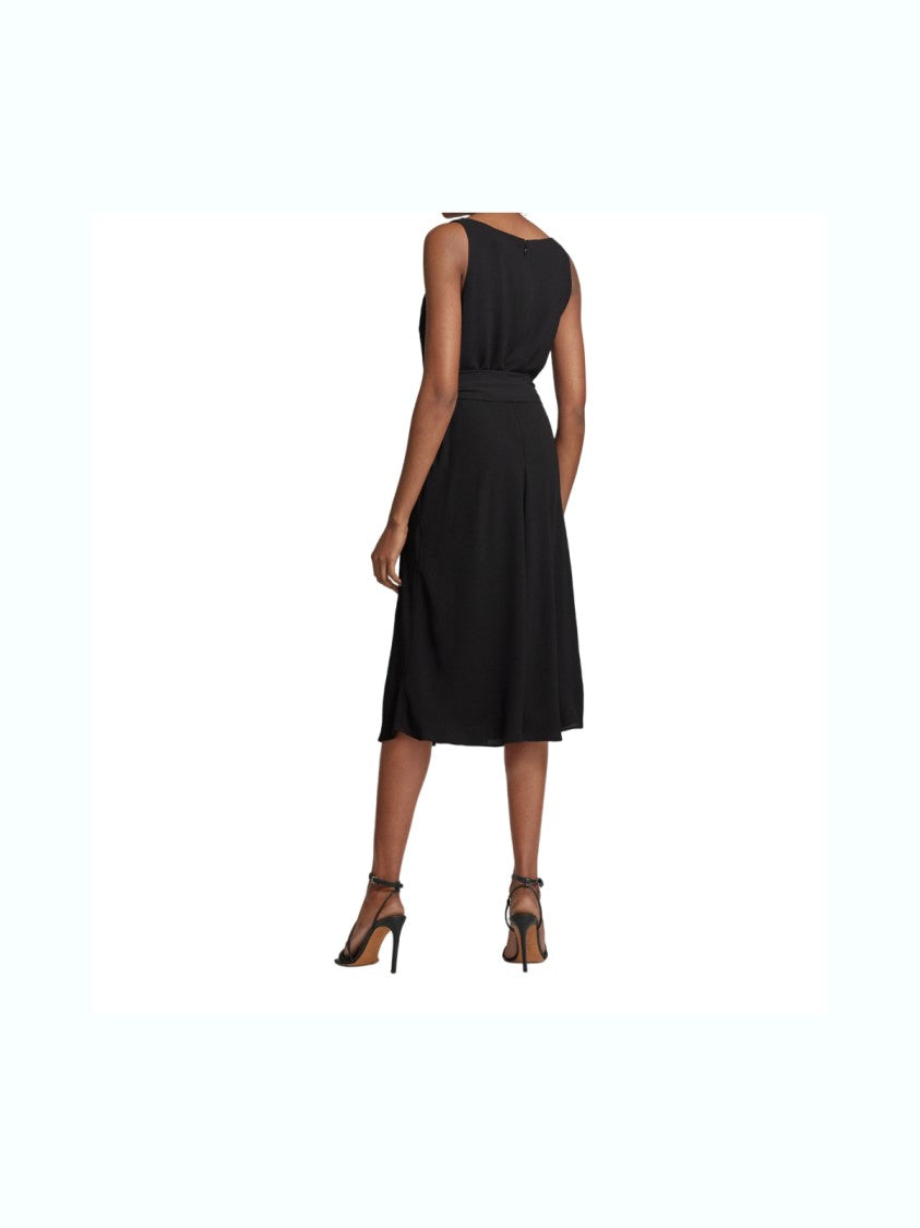 Lauren Ralph Lauren Sleeveless A-Line Midi Dress