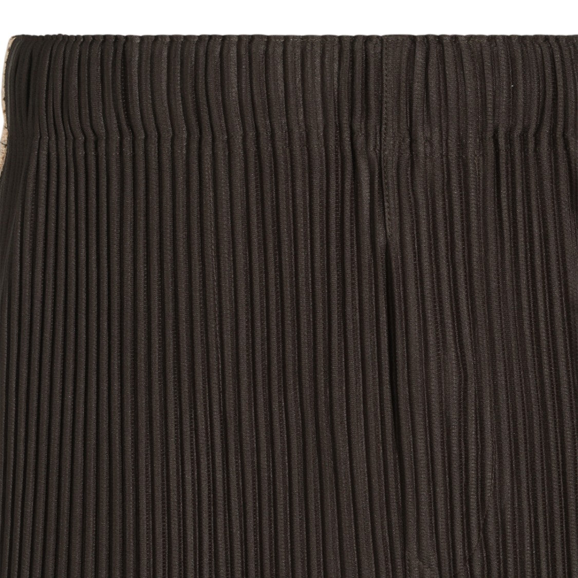 Homme Plissé Issey Miyake Straight-Leg Trousers With Pleated Texture And Elastic Waistband