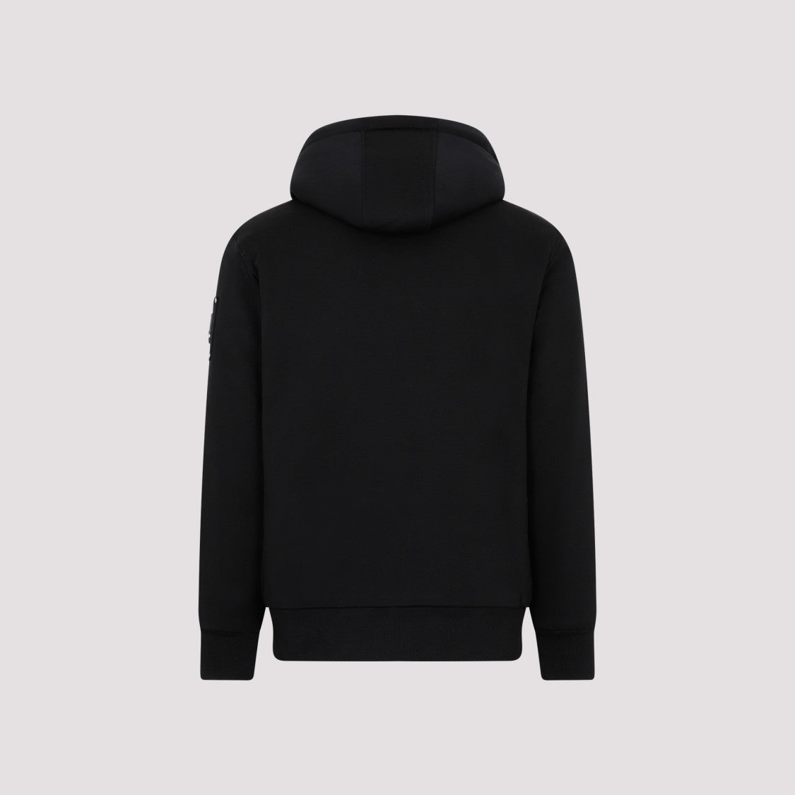 Moose Knuckles Cotton Blend Hoodie With Contrasting Lining