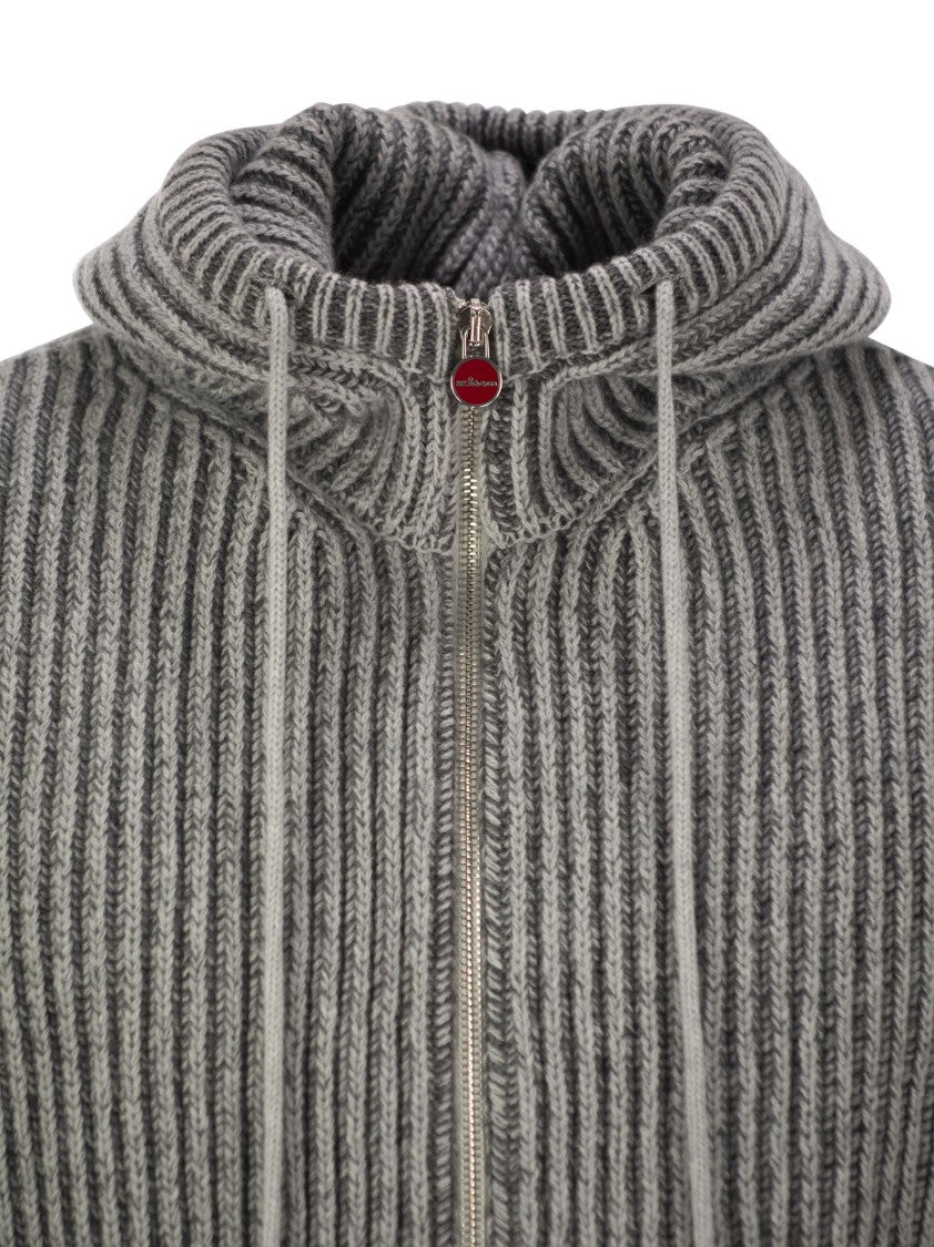 Kiton Plush Cut Cashmere Jacket