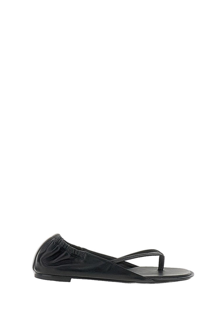 Jacquemus Black Nu-Pieds Thong Sandals