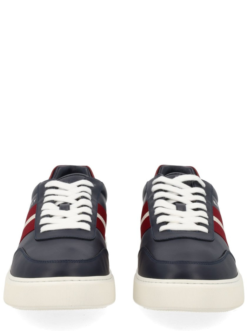 Bally Deep Navy Lift Low-Top Sneakers