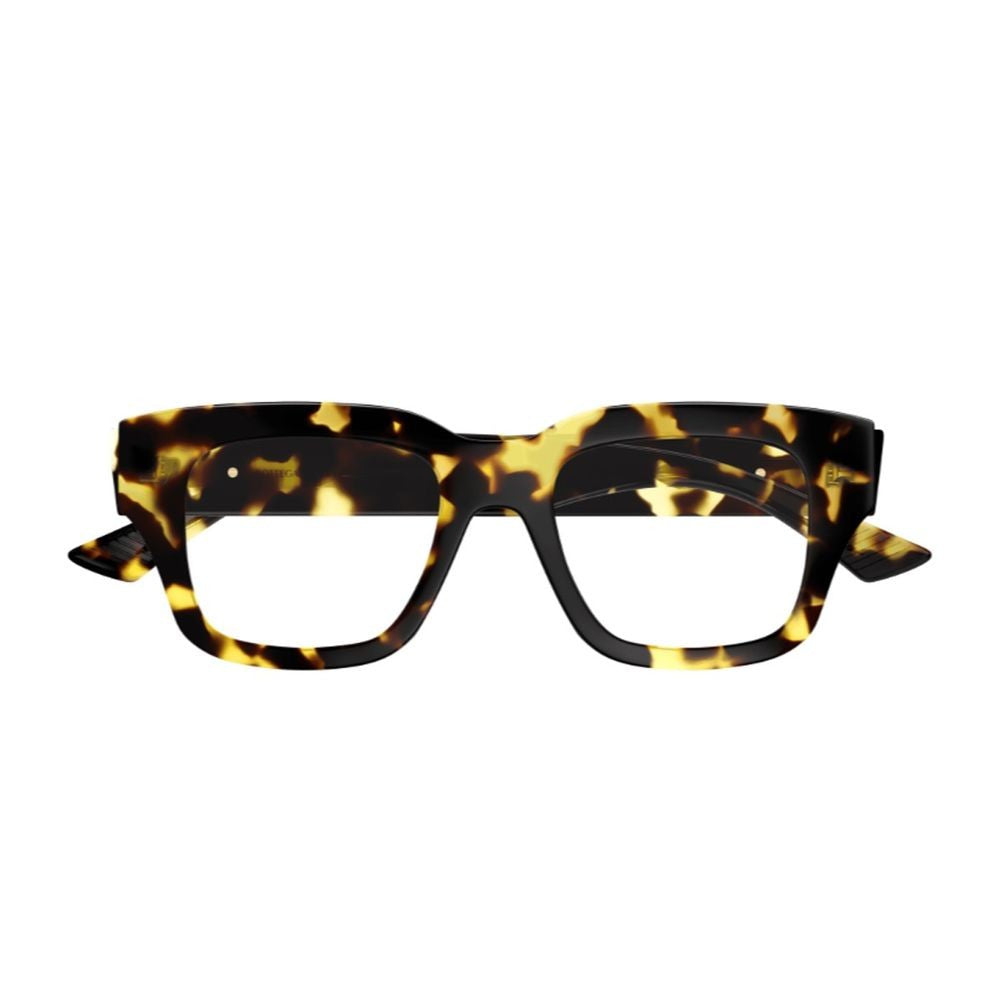 Bottega Veneta Bv1361o Ribbon Line Oversized Rectangular Optical Frame