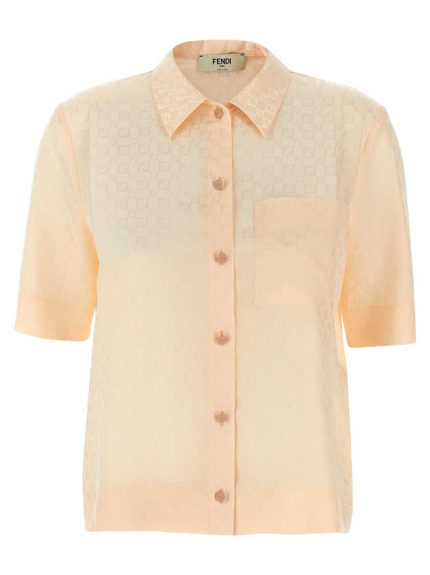 Fendi Ff Silk Shirt