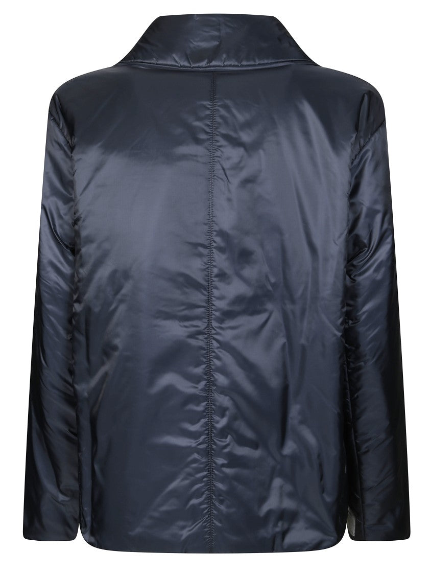 Max Mara Camelia Double-Breasted Nylon Jacket