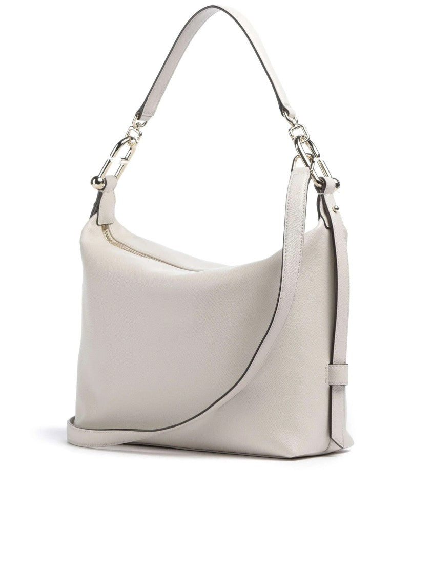 Furla Tonie M Hobo Minimalist Leather Handbag