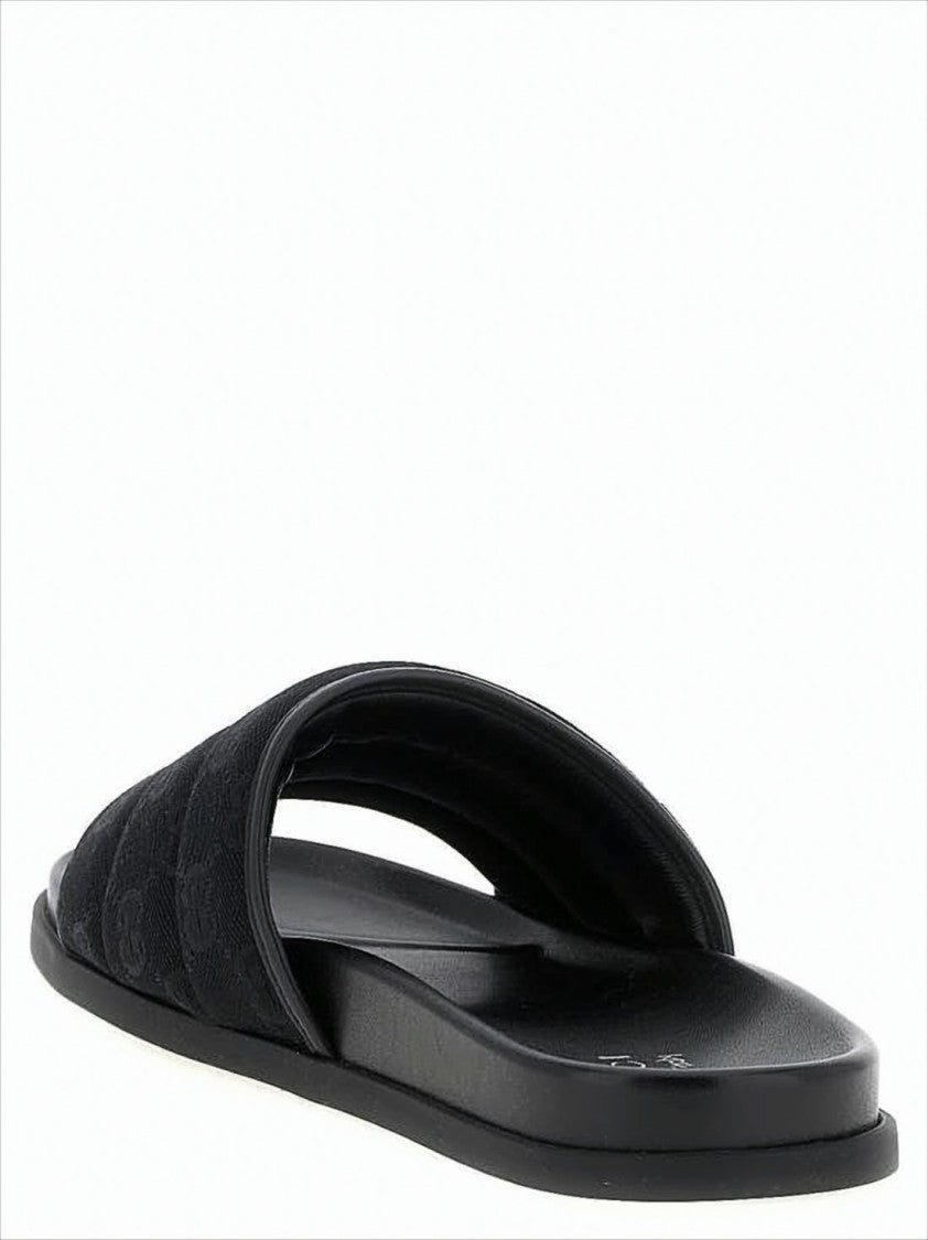 Gucci Gg Canvas Slide Sandal
