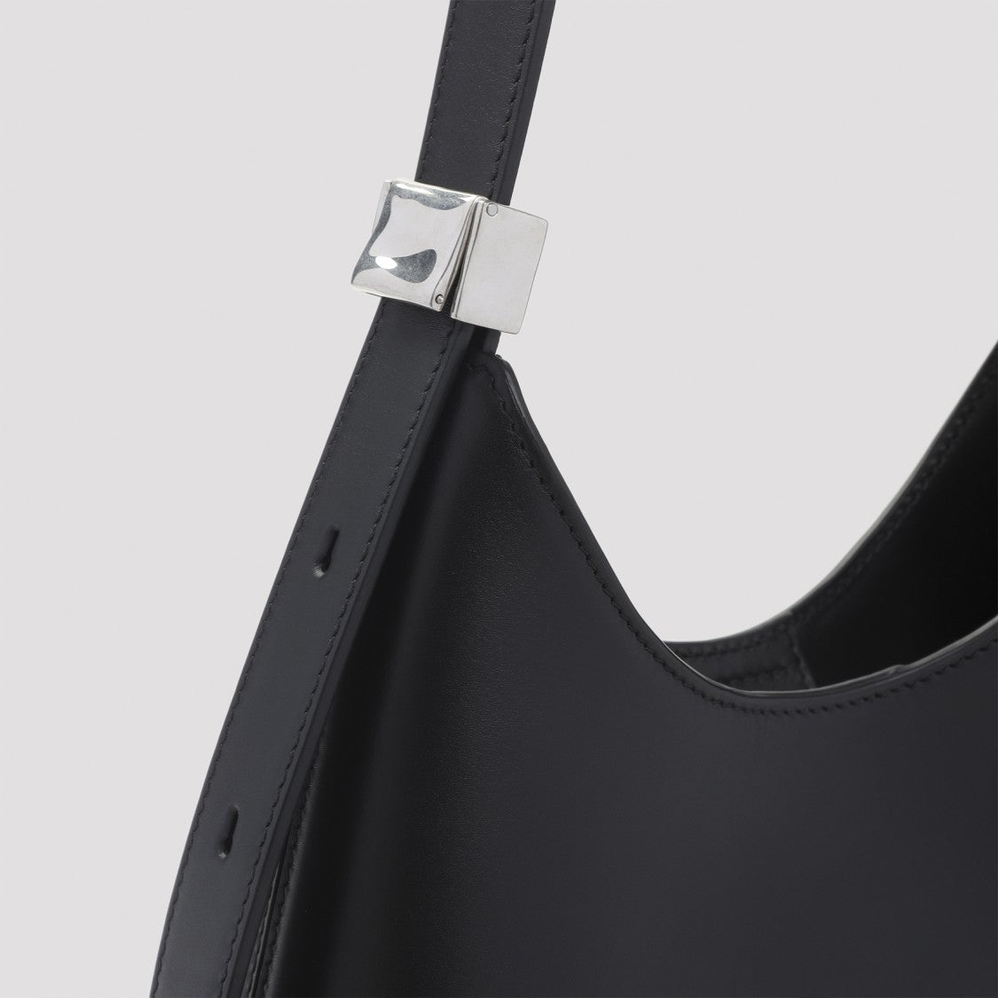 Jil Sander Crescent-Shaped Shoulder Bag With Adjustable Strap