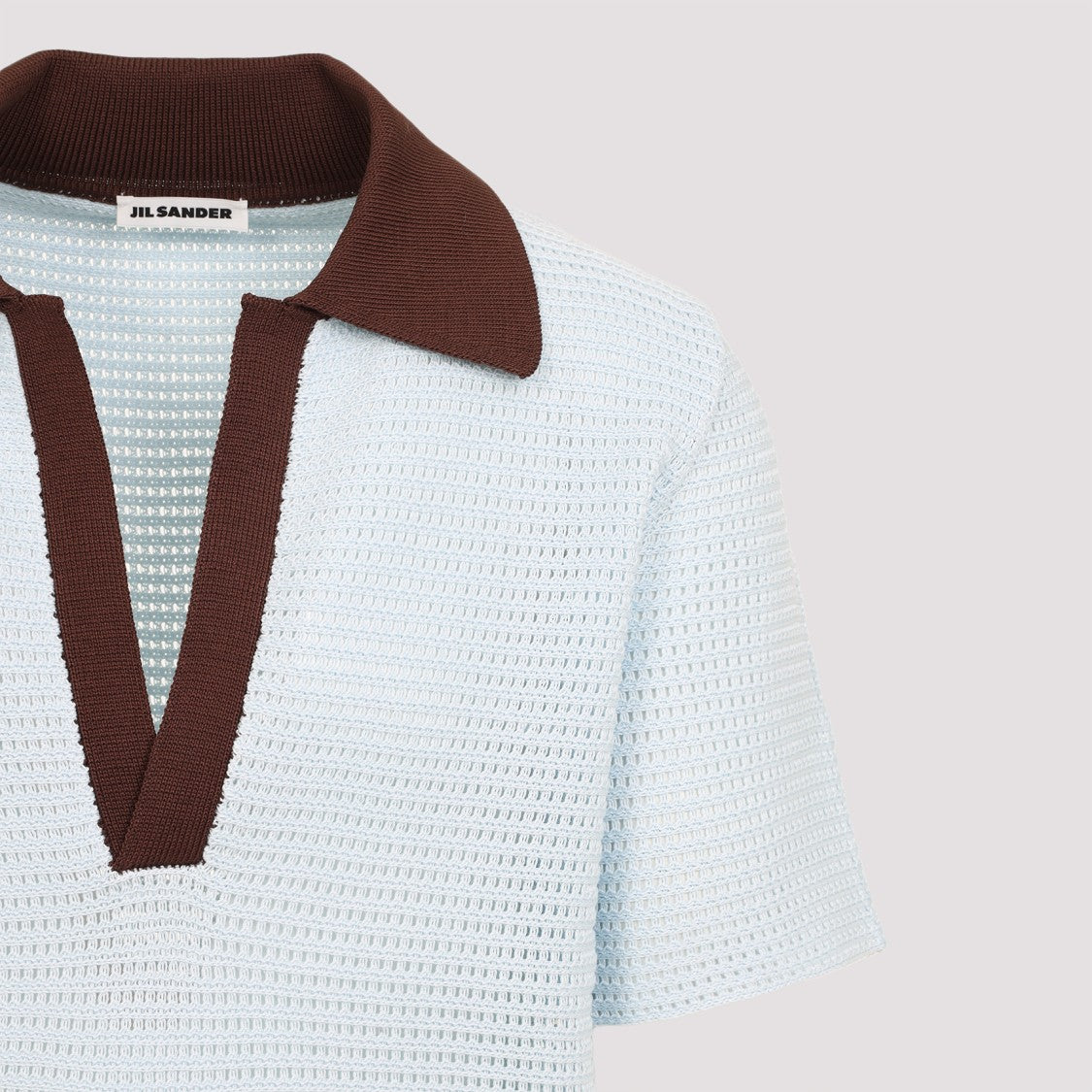 Jil Sander Short Sleeves Knit Polo