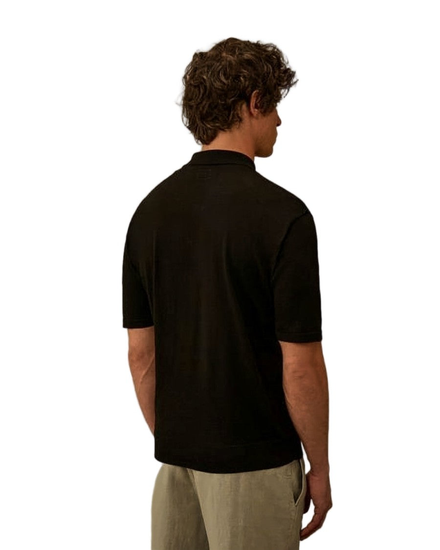 C.P. Company Classic Collar Polo Shirt With Front Chest Pocket