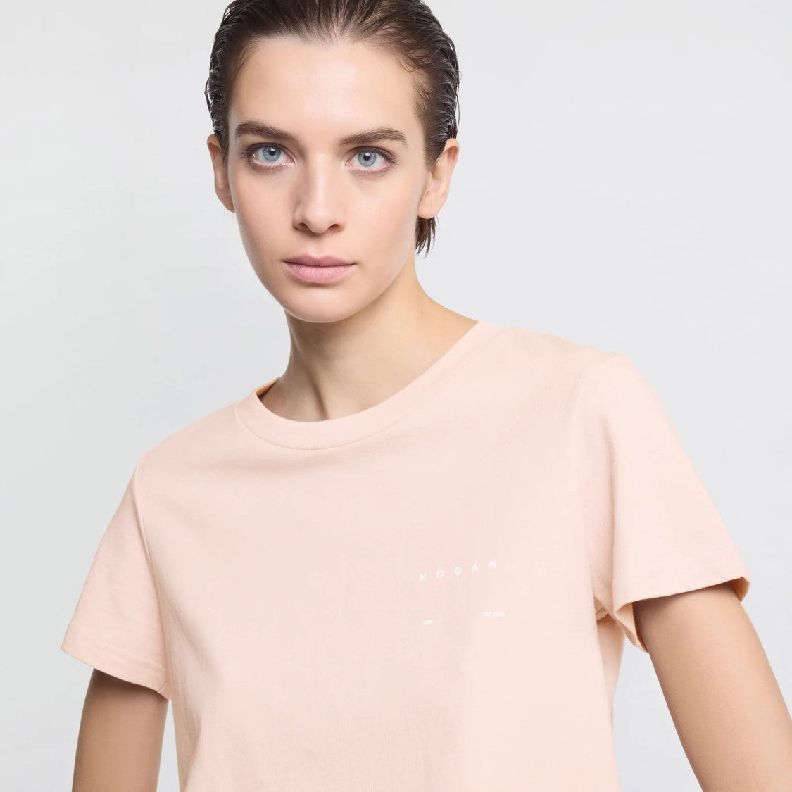 Hogan Cipria Boxy T-Shirt