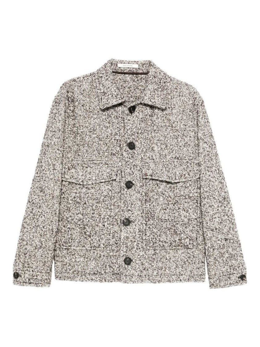 Tagliatore Textured Wool Blend Jacket
