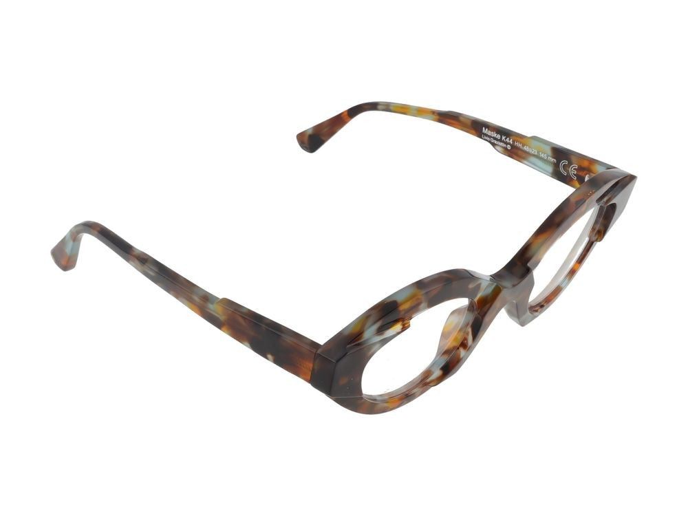 Kuboraum Bold Oversized Tortoiseshell Cat-Eye Optical Glasses