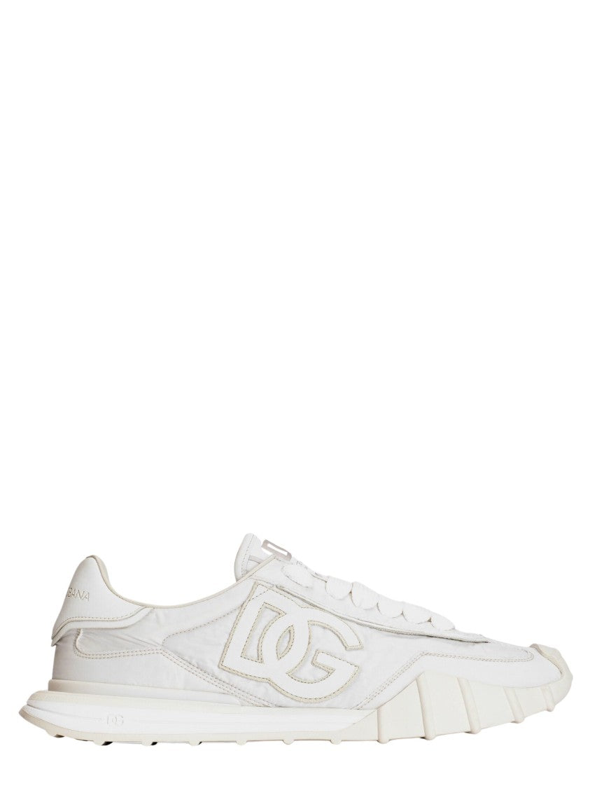 Dolce & Gabbana Sculpted Sole Athletic Sneaker With Textured Upper