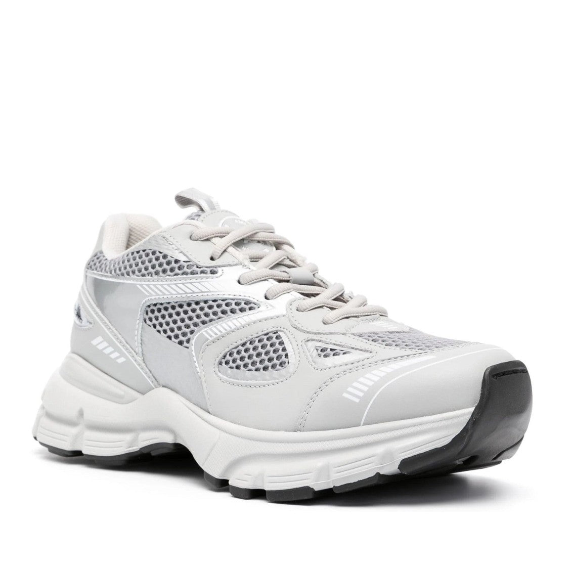 Axel Arigato Marathon Runner Gray Layered Reflective Sneakers