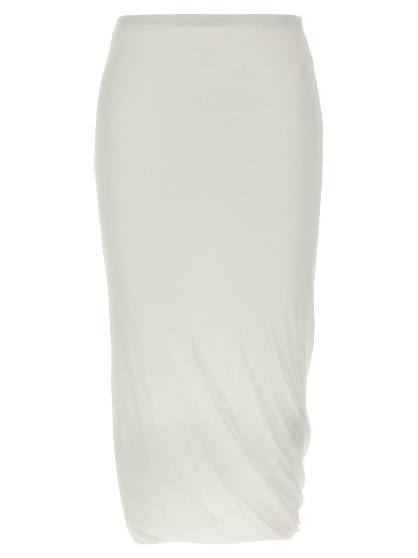 Jil Sander 'Twisted' Midi Skirt