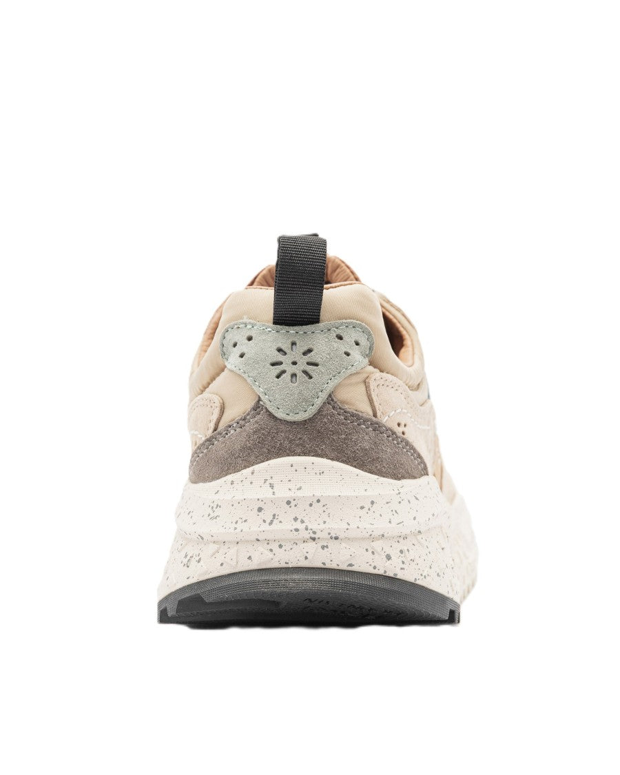 Flower Mountain Bicolor Gray Suede Sneakers