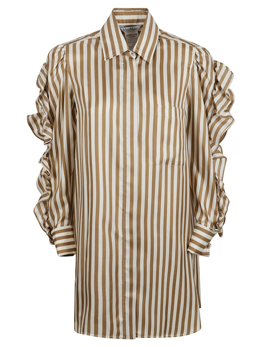 Max Mara Classic Silk Shirt Dress
