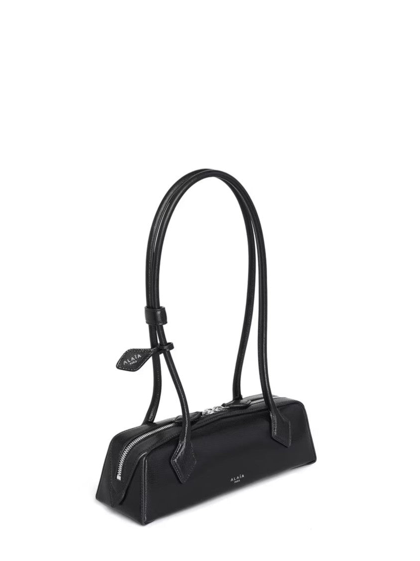 Alaïa Black Leather Small Le Teckel Shoulder Bag