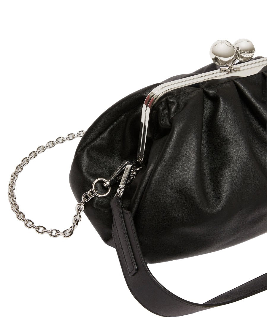 Max Mara Medium Deconstructed Lambskin Leather Bag With Detachable Straps