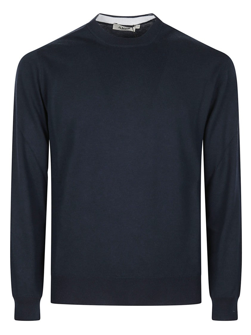 Altea Fine-Knit Cotton-Cashmere Sweater