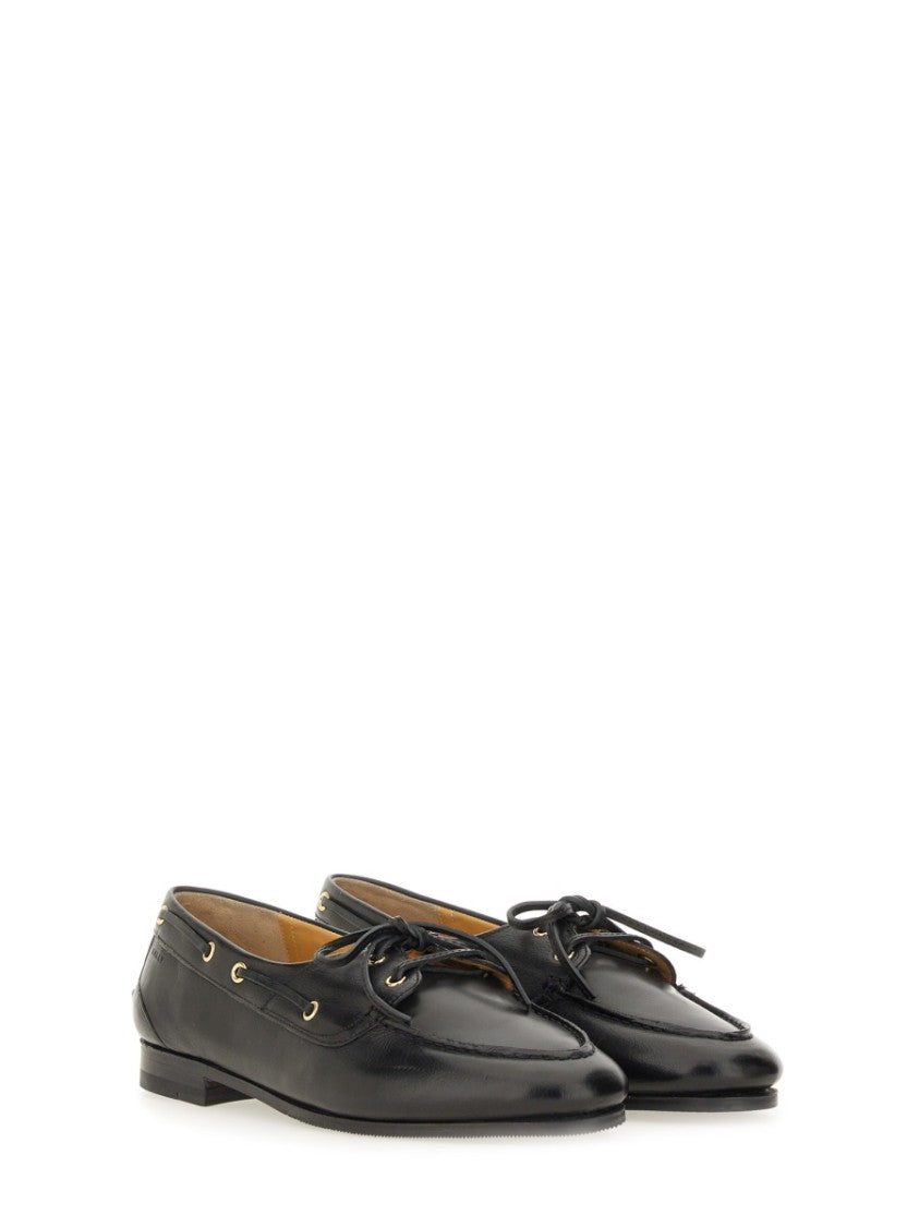 Bally Moccasin Plume With Lace-Up Detail And Durable Sole