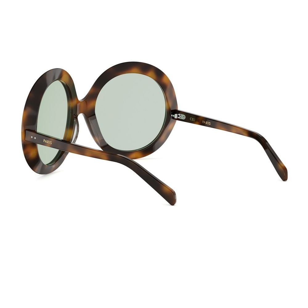 Celine Havana Cl40345i Disc Round Acetate Sunglasses