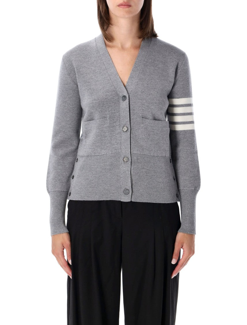 Thom Browne 4-Bar Merino Wool Cardigan