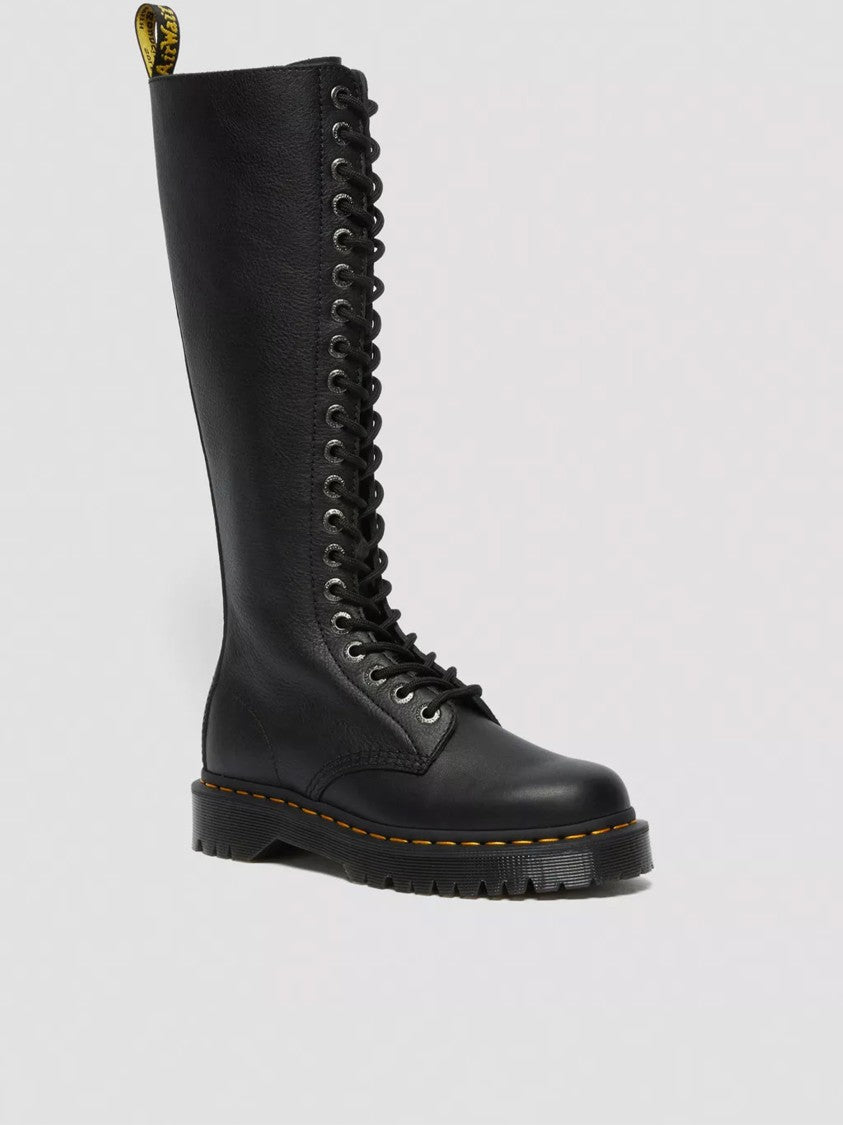 Dr. Martens Black 1B60 Bex Tall Leather Lace-Up Boots