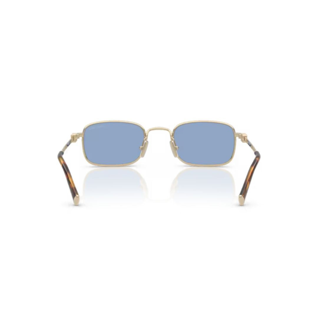 Miu Miu 0Mu A53s Rectangular Metal Sunglasses