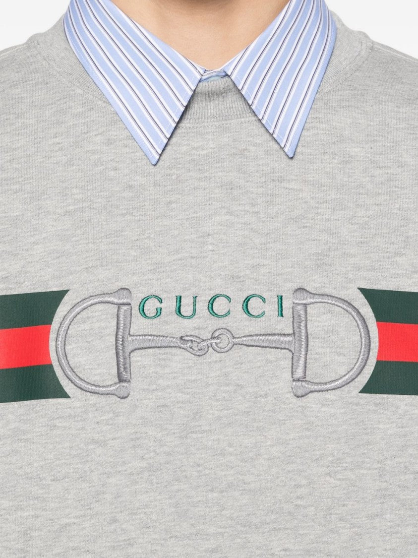 Gucci Crew Neck Knit Sweatshirt
