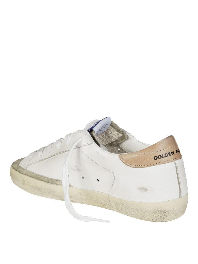Golden Goose Superstar Leathere Upper Glitter Star Sneaker