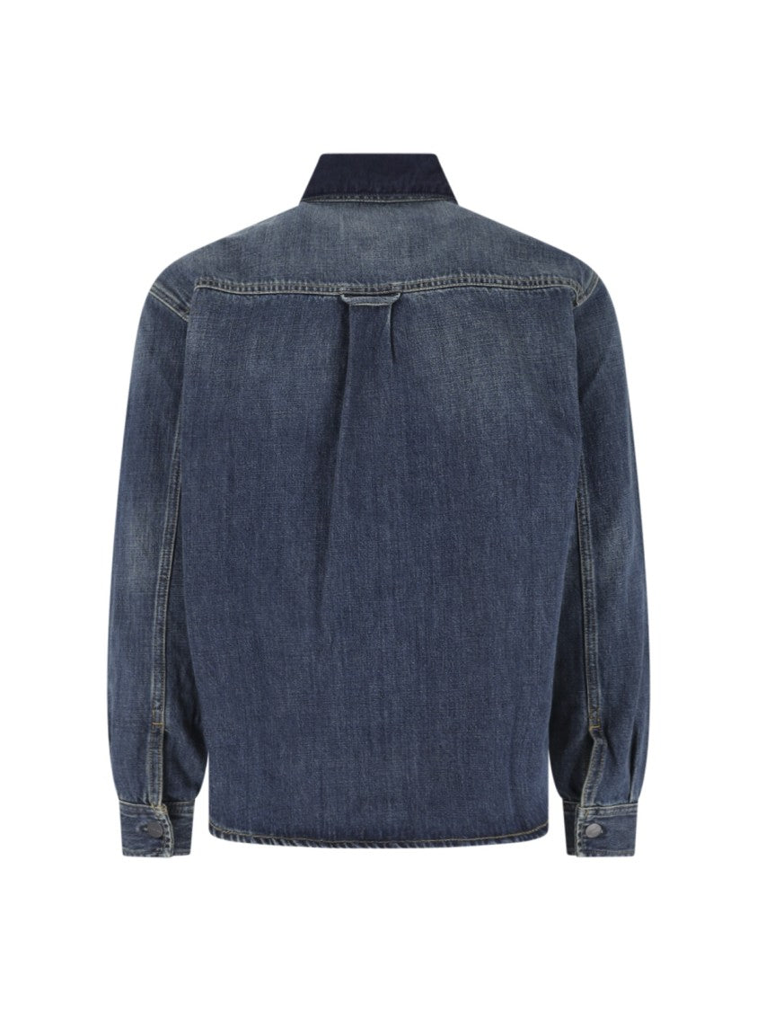 Carhartt Wip Blue Relaxed-Fit Cotton Denim Jacket