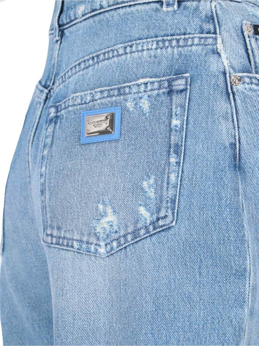 Dolce & Gabbana Amber' Jeans – Light Blue